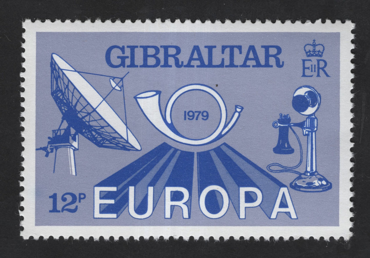 SCG13305 - Gibraltar 1979 – Europa “Communication” 12p Stamp
