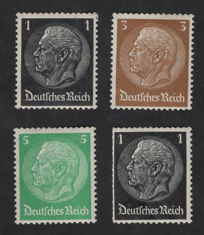 SCG13483 - Germany Deutsches Reich Hindenburg Definitive Stamp Set