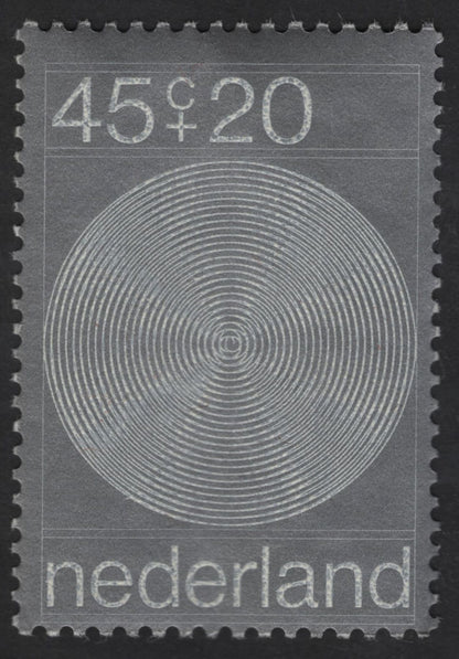 SCG13482 - Netherlands Semi-Postal Geometric Design Stamp Set