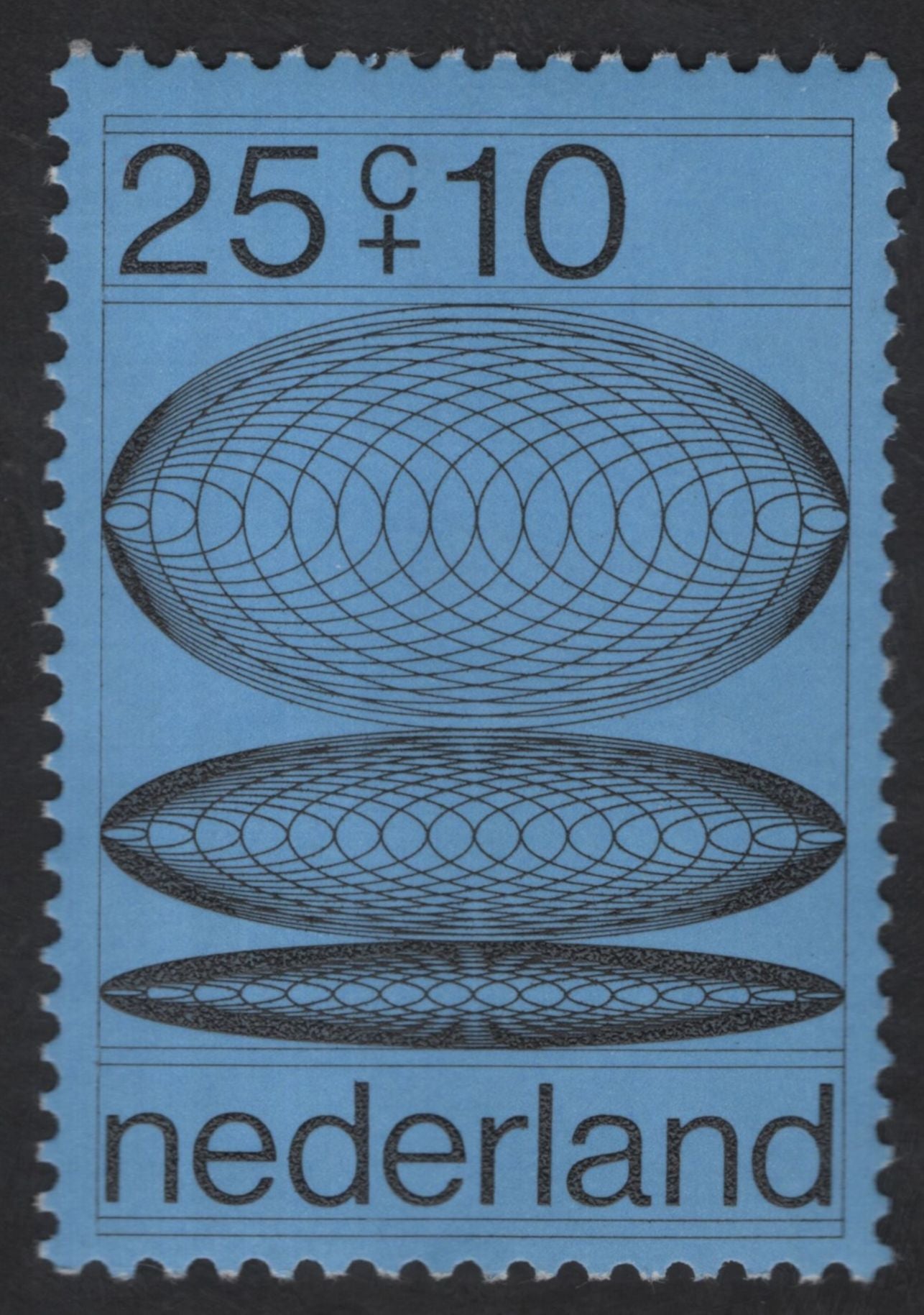 SCG13482 - Netherlands Semi-Postal Geometric Design Stamp Set