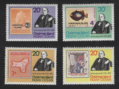 SCG13484 - Christmas Island Stamp-on-Stamp Series Featuring Sir Rowland Hill