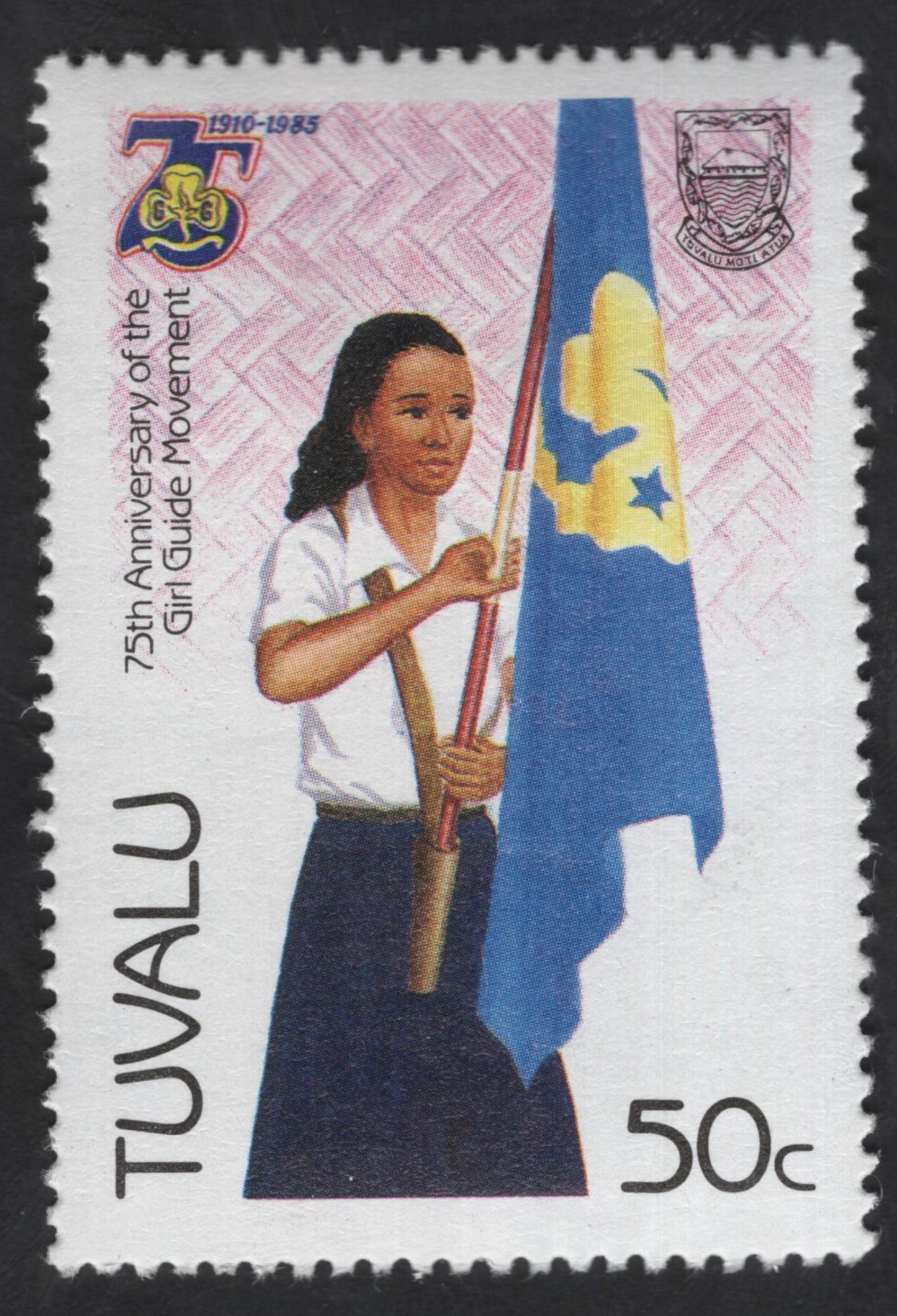 SCG13485 - Tuvalu 1985 – 75th Anniversary of the Girl Guide Movement Stamp Set