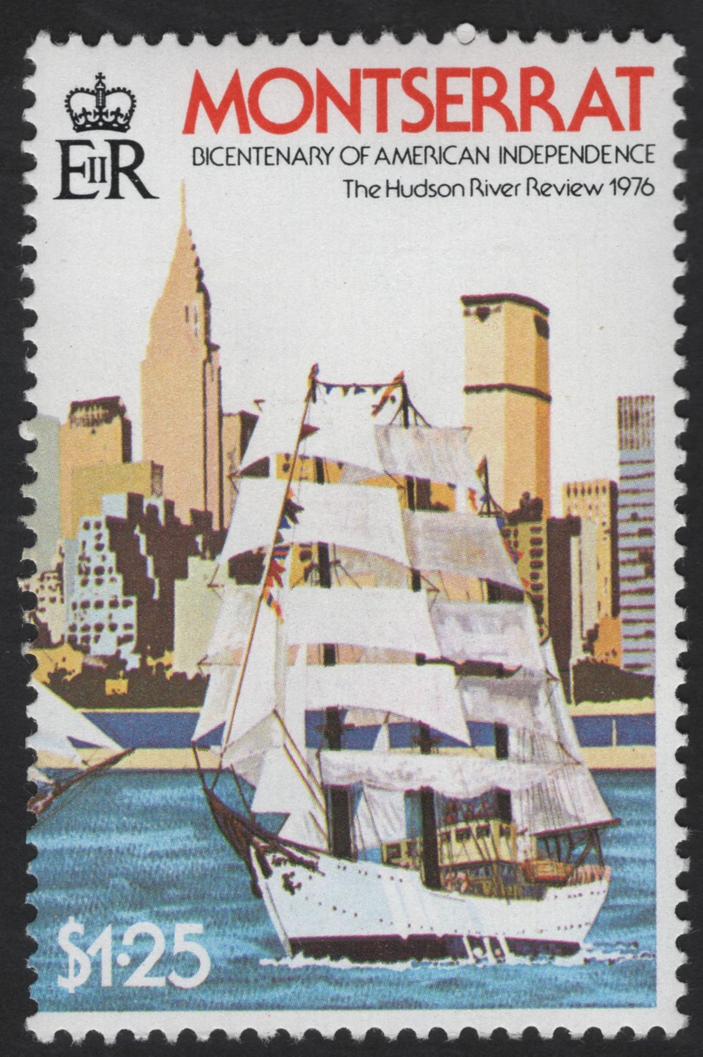 SCG13486 - Montserrat 1976 – Bicentenary of American Independence Sailing Ships Set