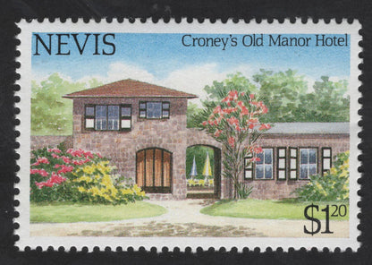 SCG13492 - Nevis Historic Plantation Inns & Hotels Stamp Set