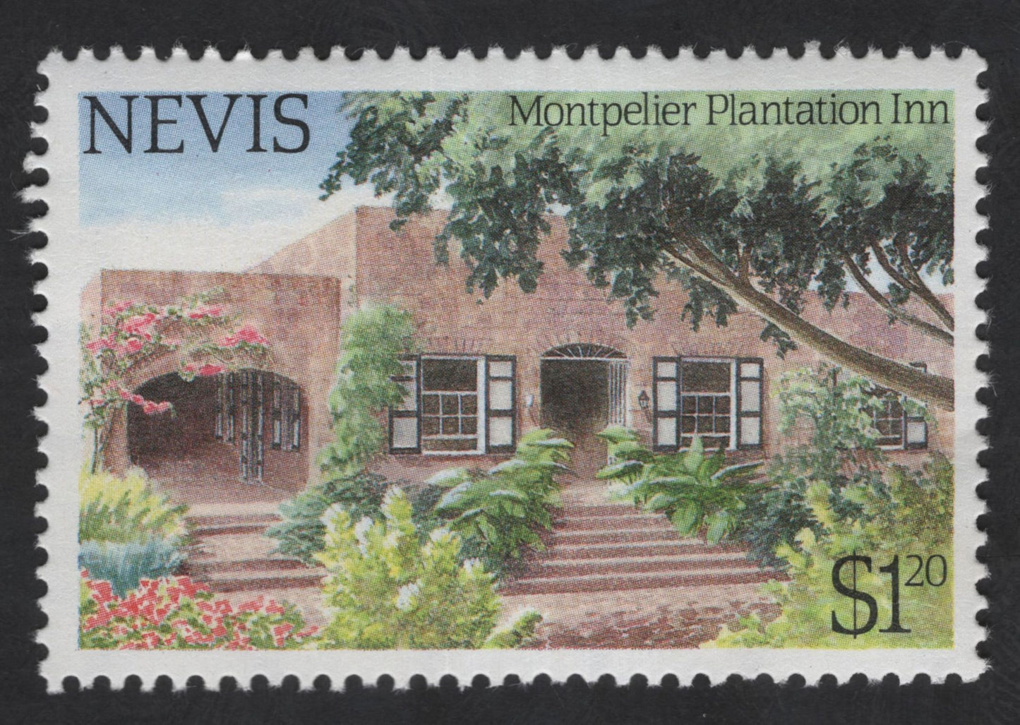 SCG13492 - Nevis Historic Plantation Inns & Hotels Stamp Set