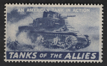 SCG13489 - Allied Forces “Tanks of the Allies” WWII Propaganda Label Set