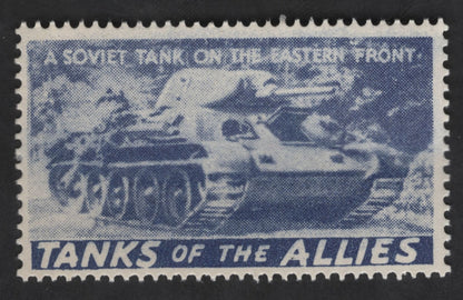 SCG13489 - Allied Forces “Tanks of the Allies” WWII Propaganda Label Set
