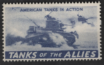 SCG13489 - Allied Forces “Tanks of the Allies” WWII Propaganda Label Set