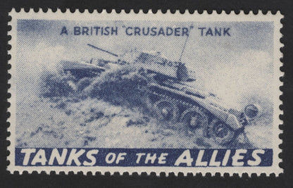 SCG13489 - Allied Forces “Tanks of the Allies” WWII Propaganda Label Set