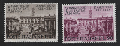 SCG13553 - Italy 1967 – 10th Anniversary of the Treaties of Rome (Palazzo Senatorio, Campidoglio)