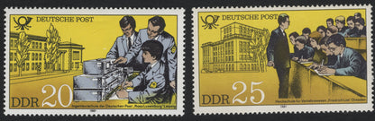 SCG10947 - German Democratic Republic (DDR) 1981 – Deutsche Post Educational Institutions (Pair)