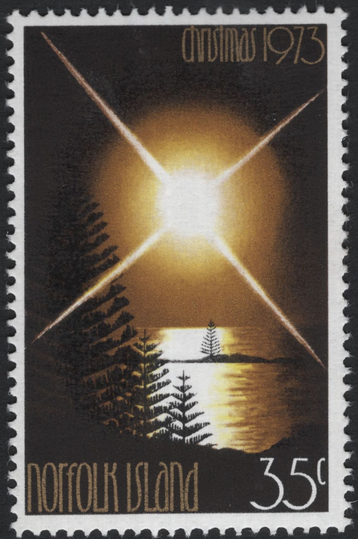 SCG10948 - Norfolk Island – Christmas 1973 Commemorative Set (3 Stamps)