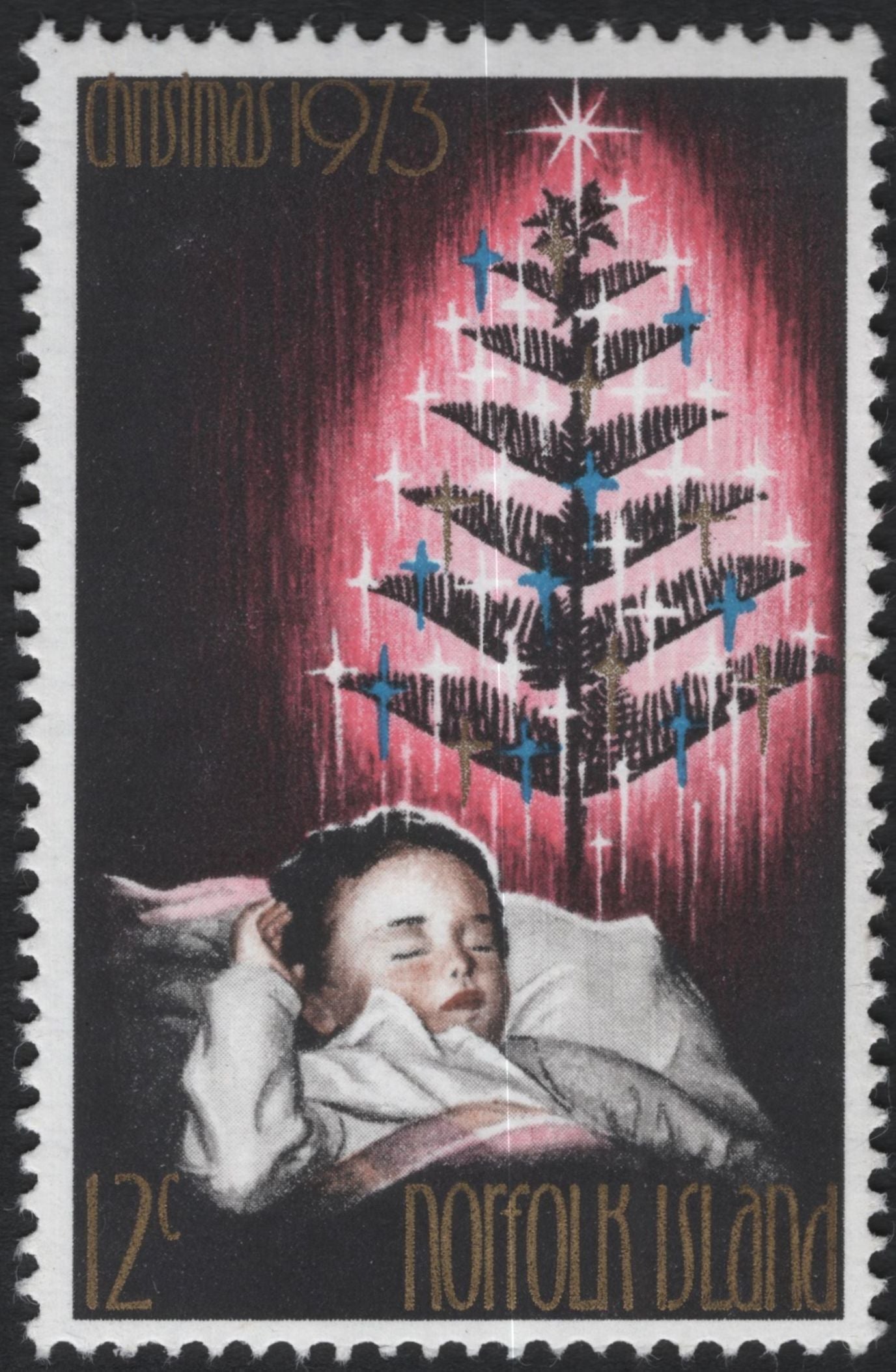 SCG10948 - Norfolk Island – Christmas 1973 Commemorative Set (3 Stamps)