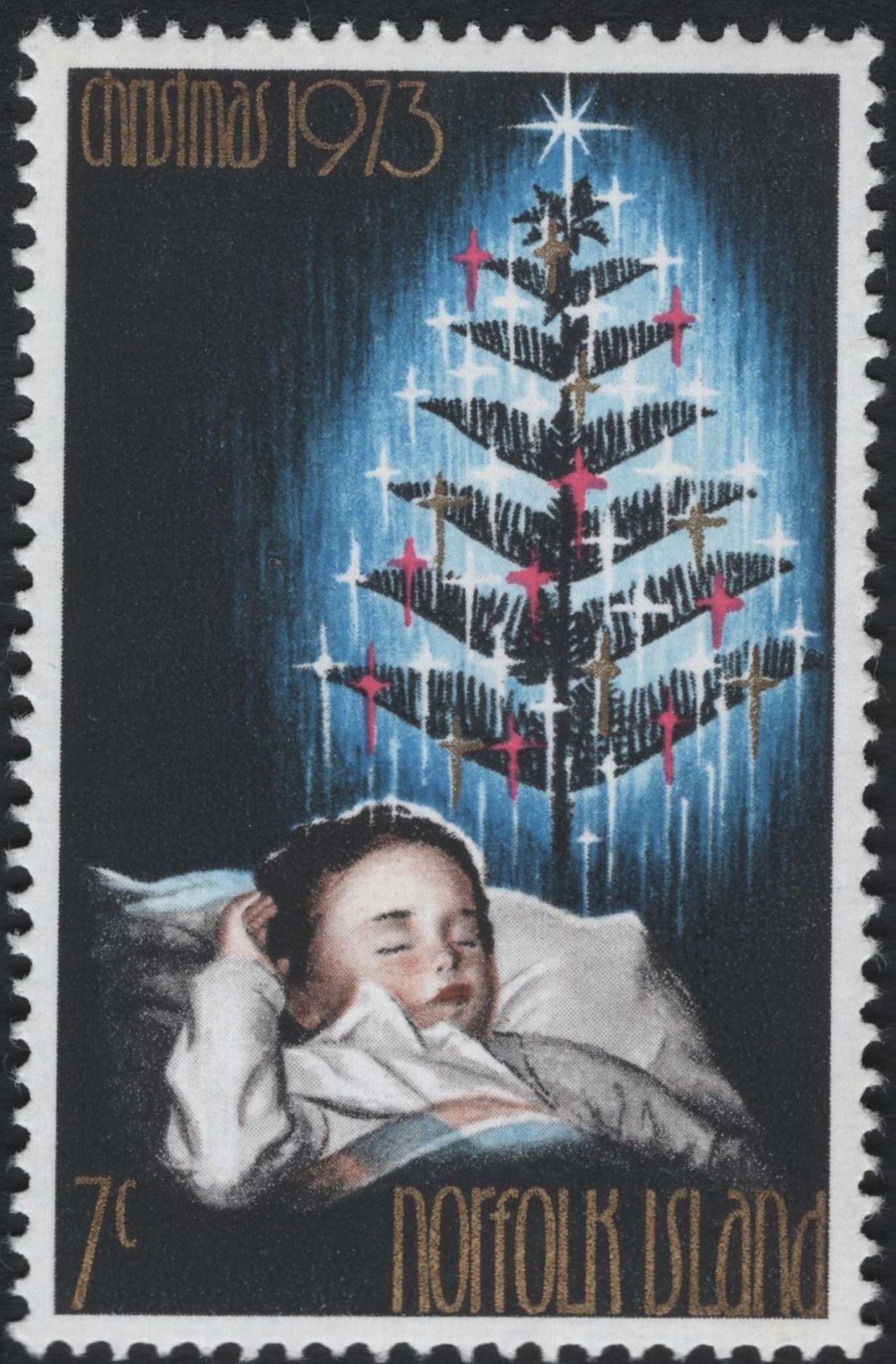 SCG10948 - Norfolk Island – Christmas 1973 Commemorative Set (3 Stamps)