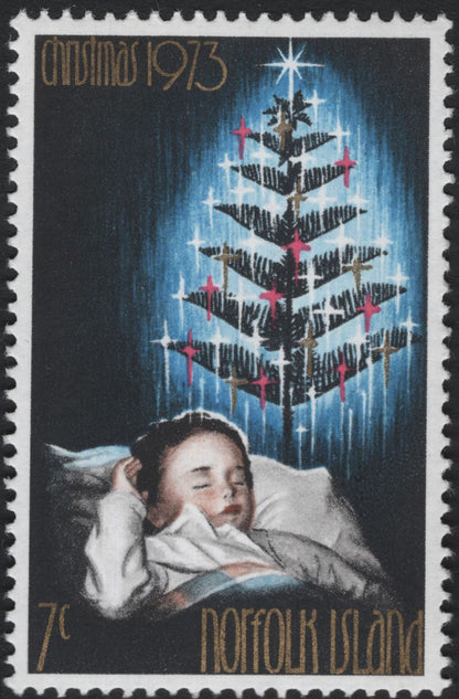 SCG10948 - Norfolk Island – Christmas 1973 Commemorative Set (3 Stamps)