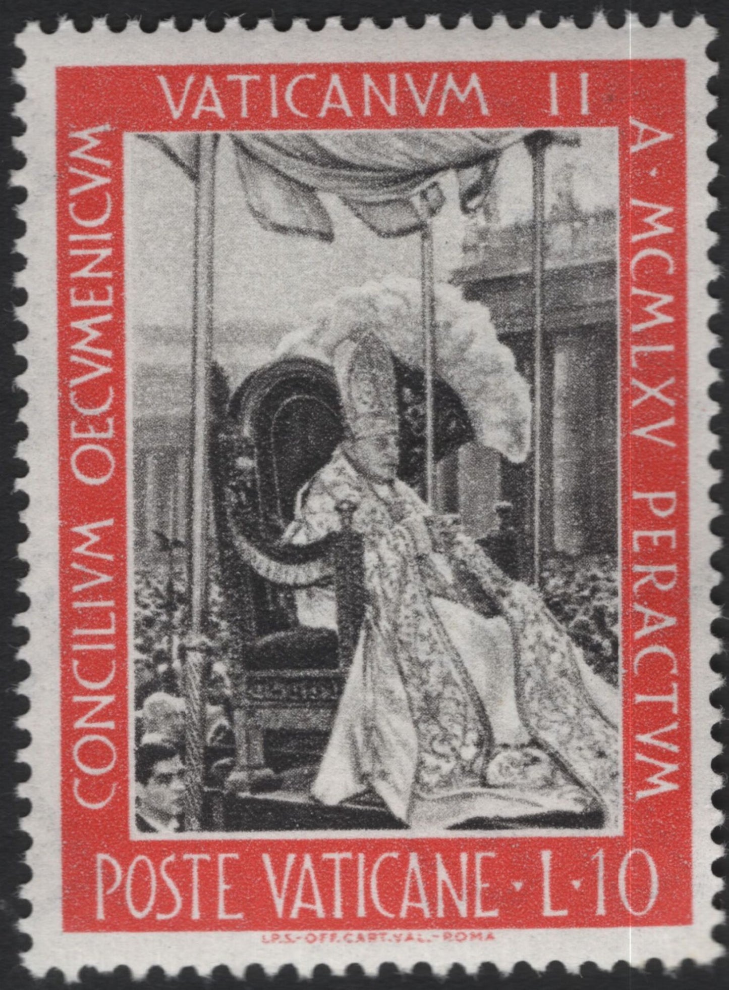 SCG10952 - Vatican City 1965 – Conclusion of the Second Vatican Council (Vaticanum II) | Complete Set of 4