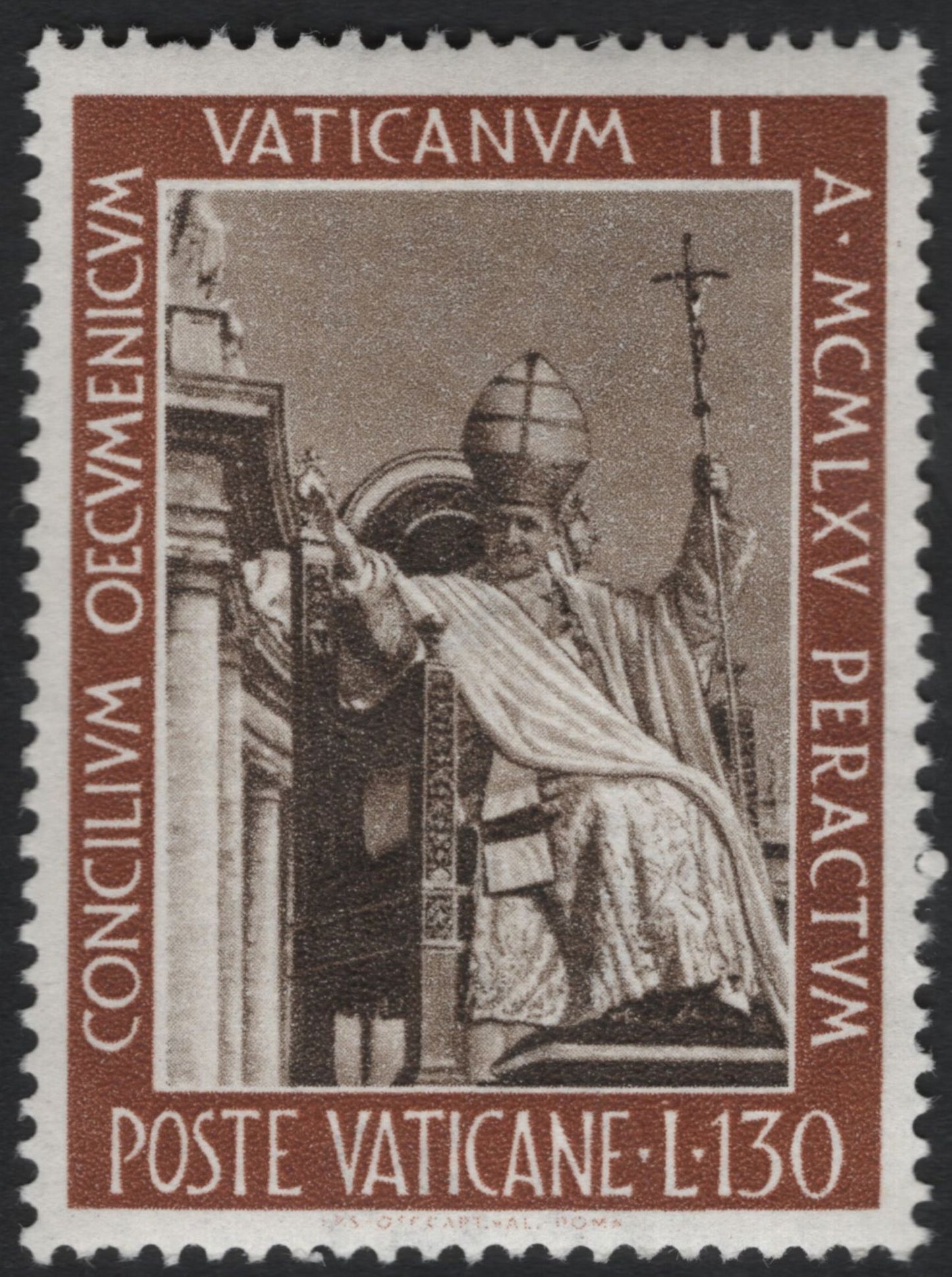 SCG10952 - Vatican City 1965 – Conclusion of the Second Vatican Council (Vaticanum II) | Complete Set of 4