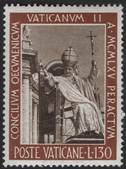 SCG10952 - Vatican City 1965 – Conclusion of the Second Vatican Council (Vaticanum II) | Complete Set of 4