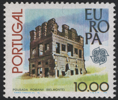 SCG10961 - Portugal – Europa CEPT 1978 “Architectural Heritage” Stamps (Pair)