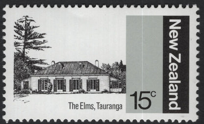 SCG10974 - New Zealand 1970 Historic Buildings – Set of 4 Commemorative Stamps