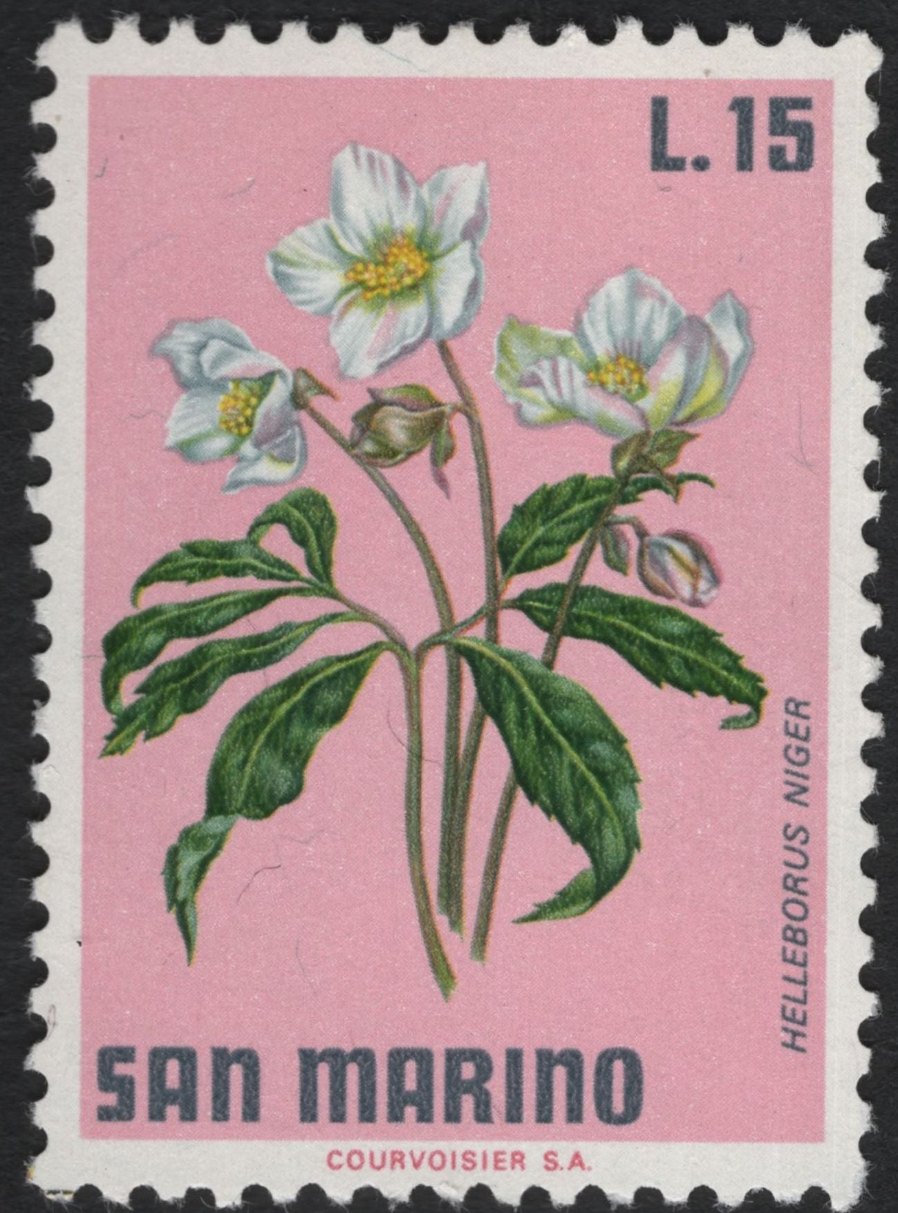 SCG10972 - San Marino – Native Alpine & Meadow Flowers Definitive Set (6 Values)