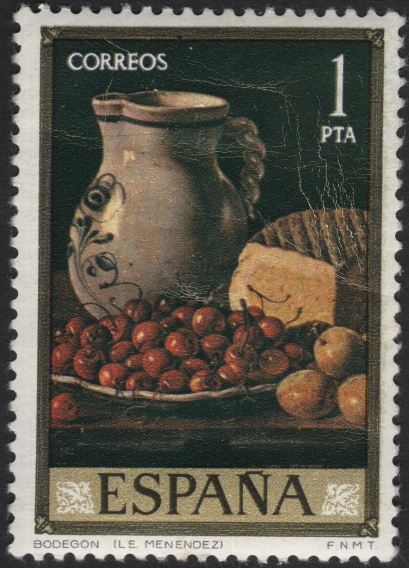 SCG10860 - Spain 1977 Art Masterpieces – Still Life & Condesa de Vilches Pair