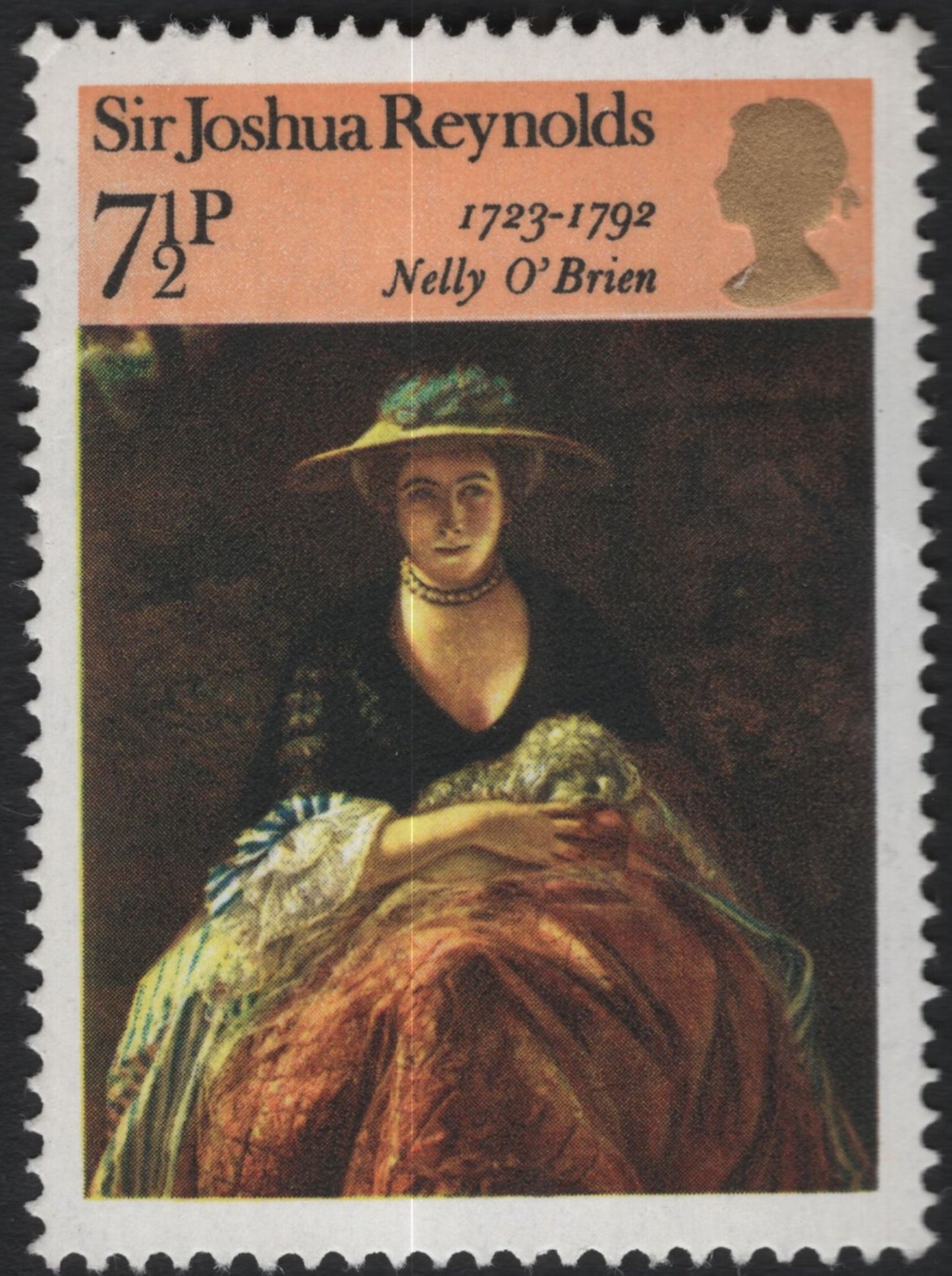 SCG10863 - Great Britain – 1973 Sir Joshua Reynolds Art Stamps (3p & 7½p Pair)