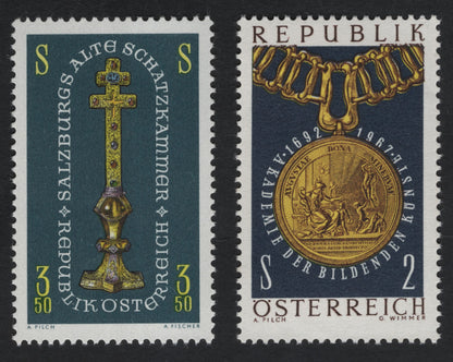 SCG10853 - Austria – Cultural Heritage & Fine Arts Commemoratives (Set of 2)