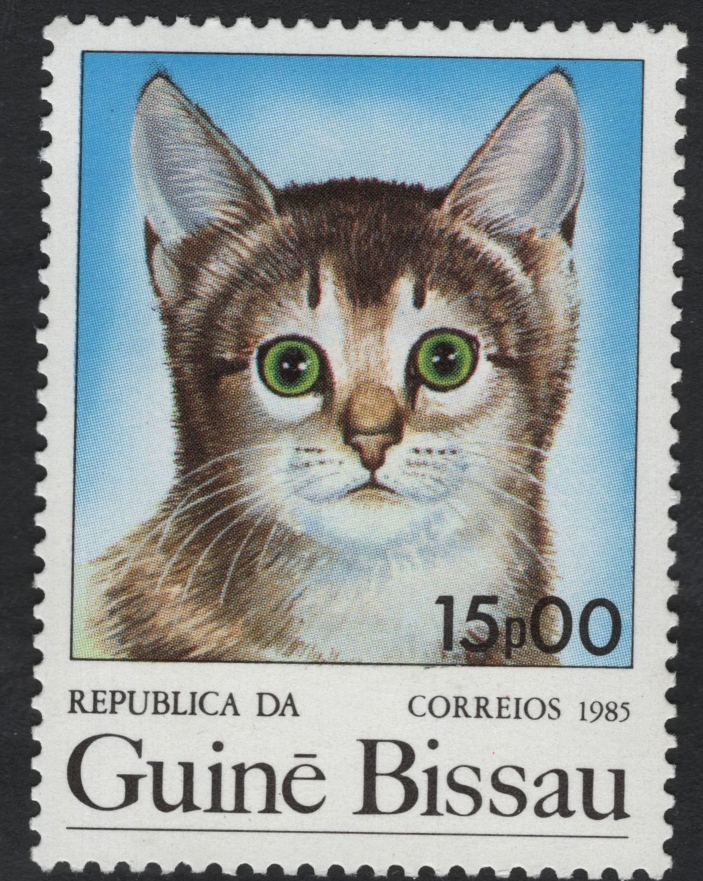 SCG11093 - Guiné-Bissau 1985 – Domestic Cat Breeds (Complete 7-Stamp Set)