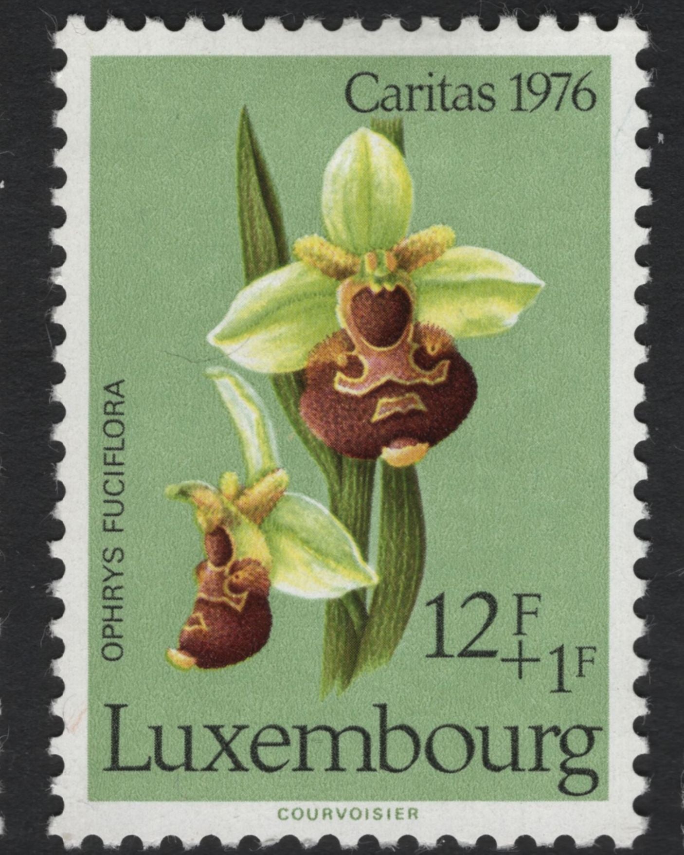 SCG11092 - Luxembourg – Caritas Semi-Postal Floral & Orchid Series (1975–1977)