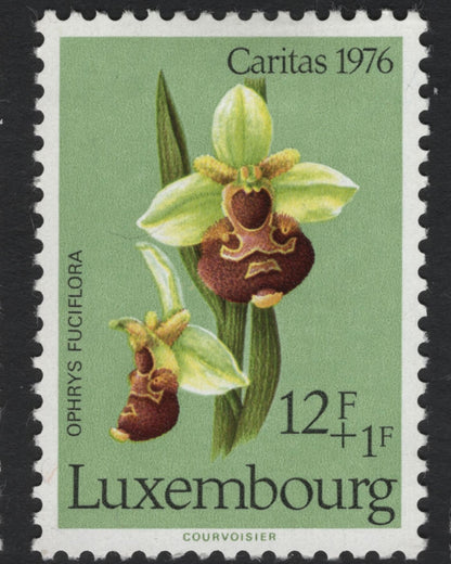 SCG11092 - Luxembourg – Caritas Semi-Postal Floral & Orchid Series (1975–1977)