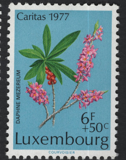 SCG11092 - Luxembourg – Caritas Semi-Postal Floral & Orchid Series (1975–1977)