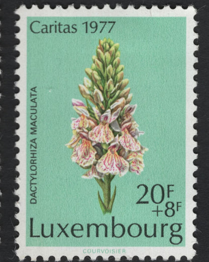 SCG11092 - Luxembourg – Caritas Semi-Postal Floral & Orchid Series (1975–1977)