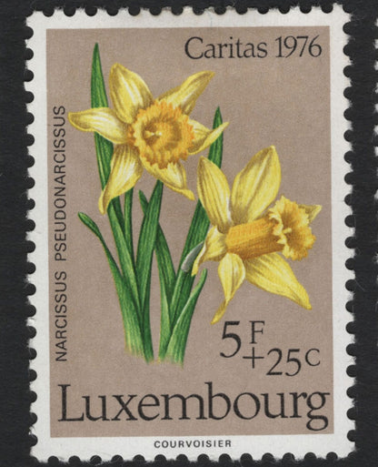 SCG11092 - Luxembourg – Caritas Semi-Postal Floral & Orchid Series (1975–1977)