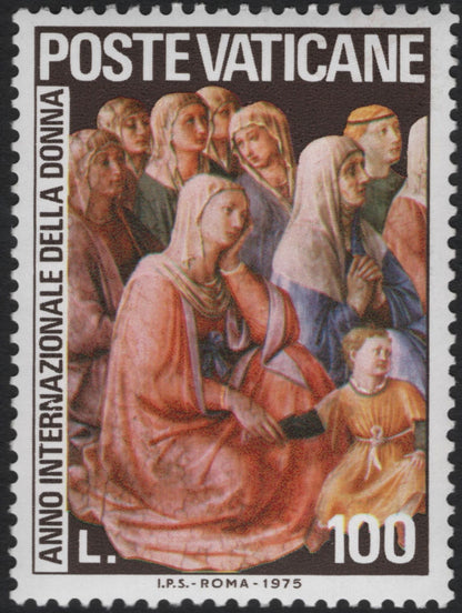 SCG10985 - Vatican City 1975 – International Women’s Year (Anno Internazionale della Donna) – Complete Set of 2