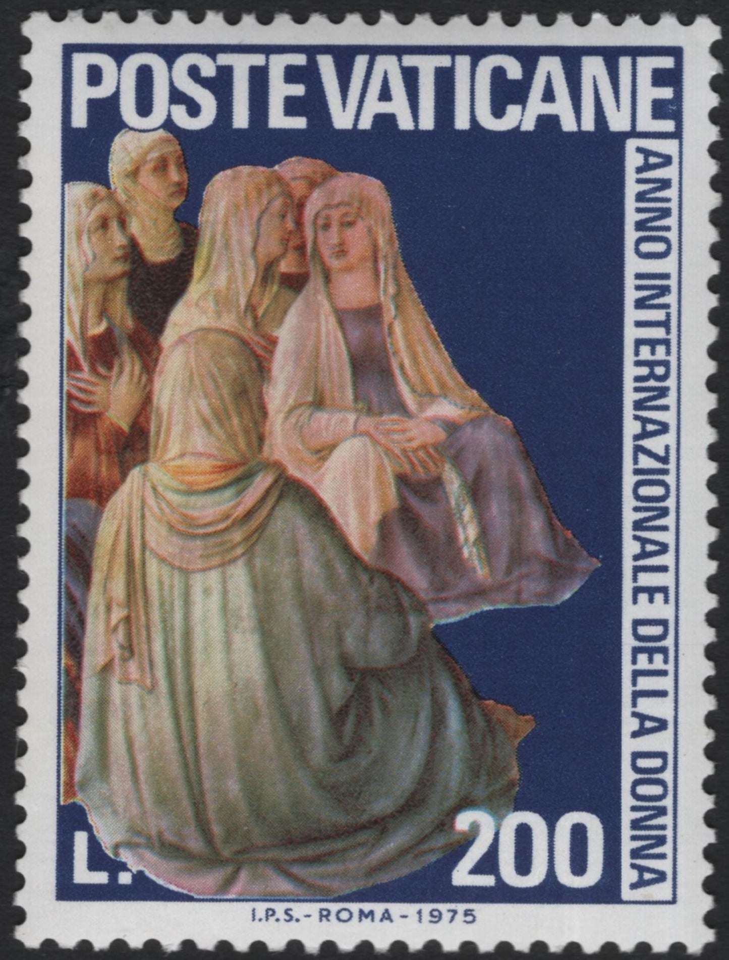 SCG10985 - Vatican City 1975 – International Women’s Year (Anno Internazionale della Donna) – Complete Set of 2