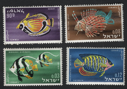 SCG11082 - Israel Tropical Fish Series – Coral Reef Species (Set of 4)