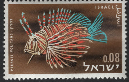 SCG11082 - Israel Tropical Fish Series – Coral Reef Species (Set of 4)