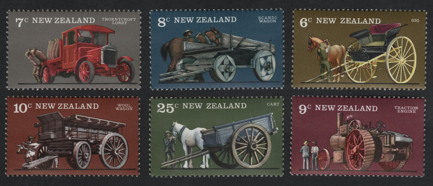 SCG11083 - New Zealand – Historic Transport & Rural Vehicles (Commemorative Set)