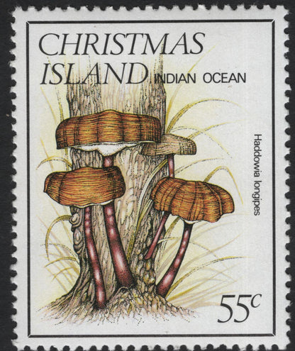 SCG11085 - Christmas Island (Indian Ocean) – Native Fungi & Mushrooms Definitives, Complete Set (5v)