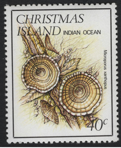 SCG11085 - Christmas Island (Indian Ocean) – Native Fungi & Mushrooms Definitives, Complete Set (5v)