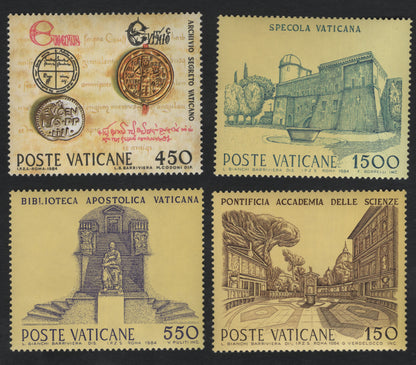 SCG11090 - Vatican City 1984 – Vatican Cultural & Scientific Institutions (Set of 4)
