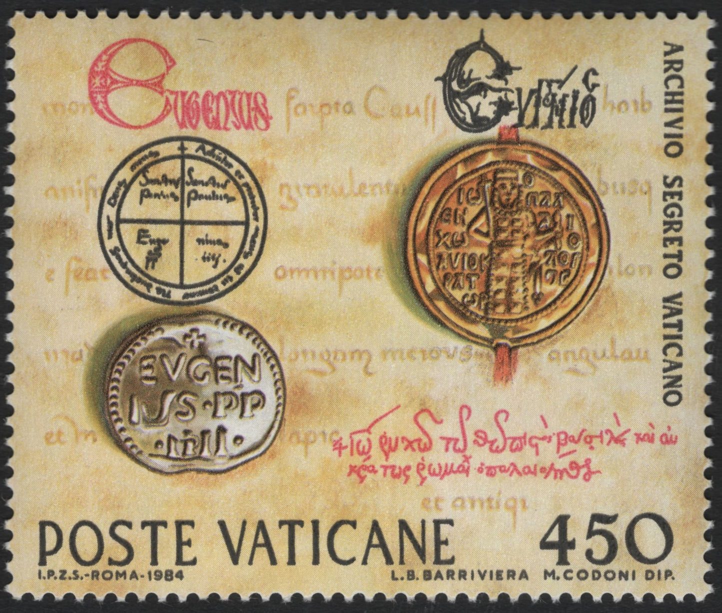 SCG11090 - Vatican City 1984 – Vatican Cultural & Scientific Institutions (Set of 4)