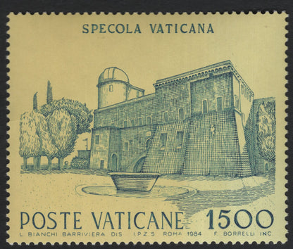 SCG11090 - Vatican City 1984 – Vatican Cultural & Scientific Institutions (Set of 4)