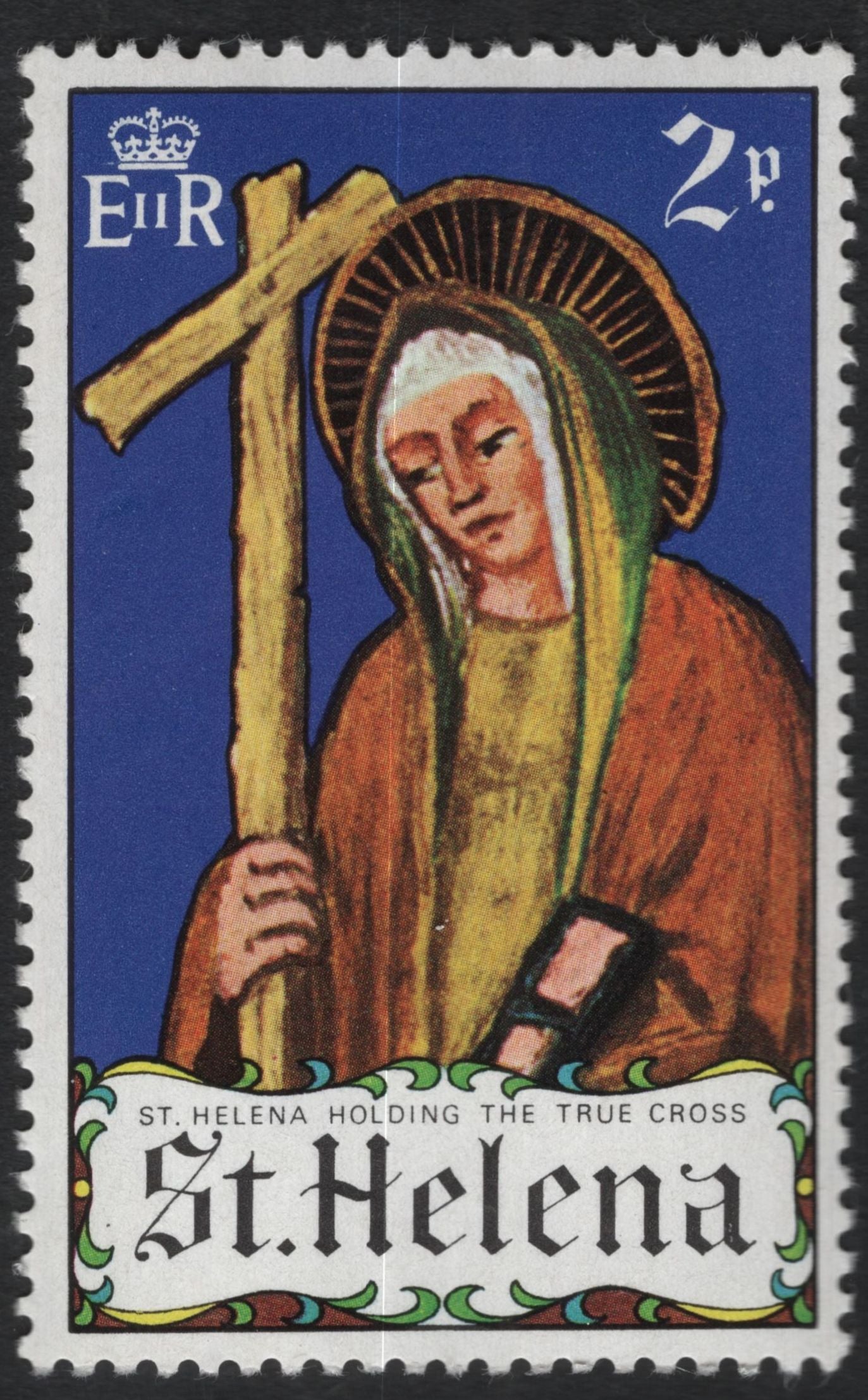 SCG11087 - St. Helena – St. Helena Holding the True Cross Definitives (4-Value Set)