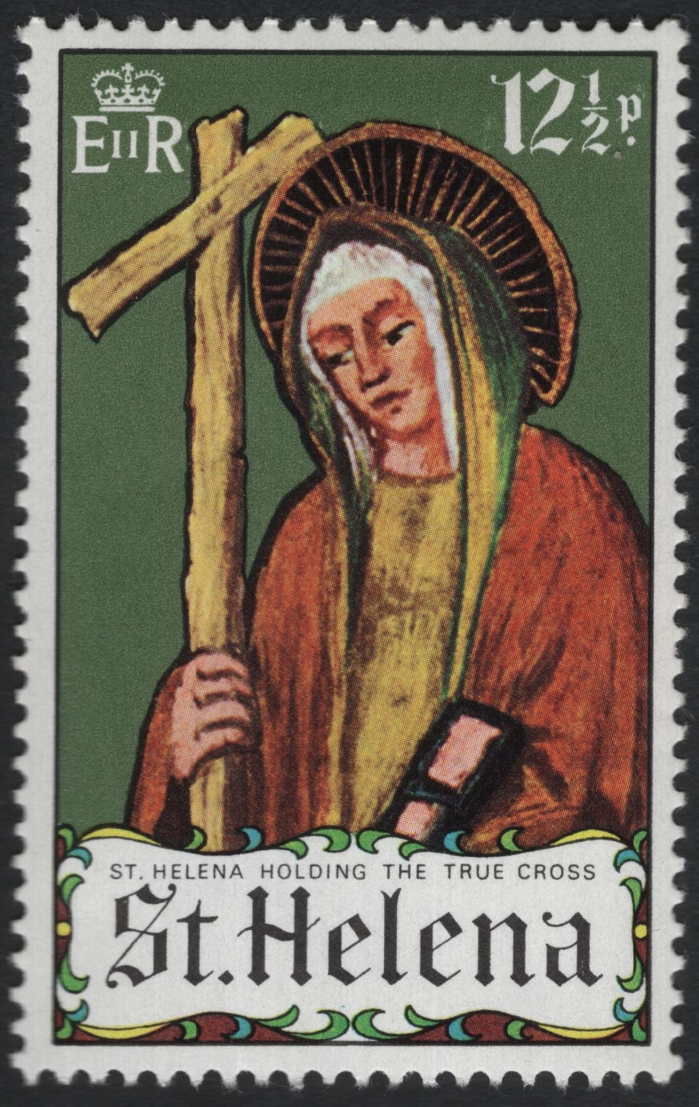 SCG11087 - St. Helena – St. Helena Holding the True Cross Definitives (4-Value Set)