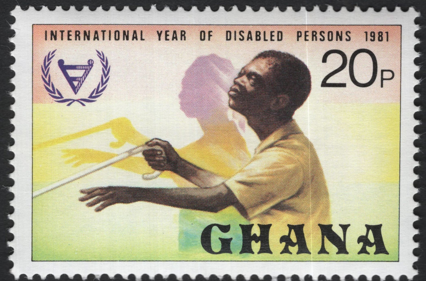 SCG10979 - Ghana 1981 – International Year of Disabled Persons (Complete Set of 4 Stamps)