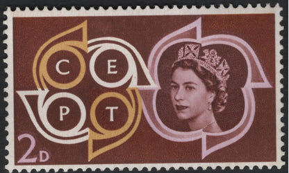 SCG10940 - United Kingdom 1967 Europa CEPT Set – Queen Elizabeth II (3 Values)
