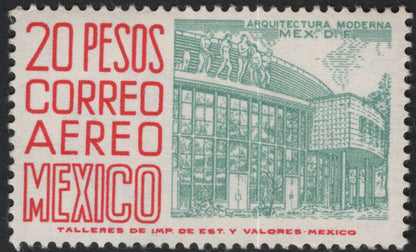 SCG10936 - Mexico Correo Aéreo High-Value Commemoratives – Cultural, Historical & Architectural Themes (Set of 4)V
