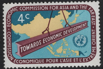 SCG10937 - United Nations (New York) – Economic Commission for Asia & the Far East (ECAFE) Set, 4¢ & 8¢
